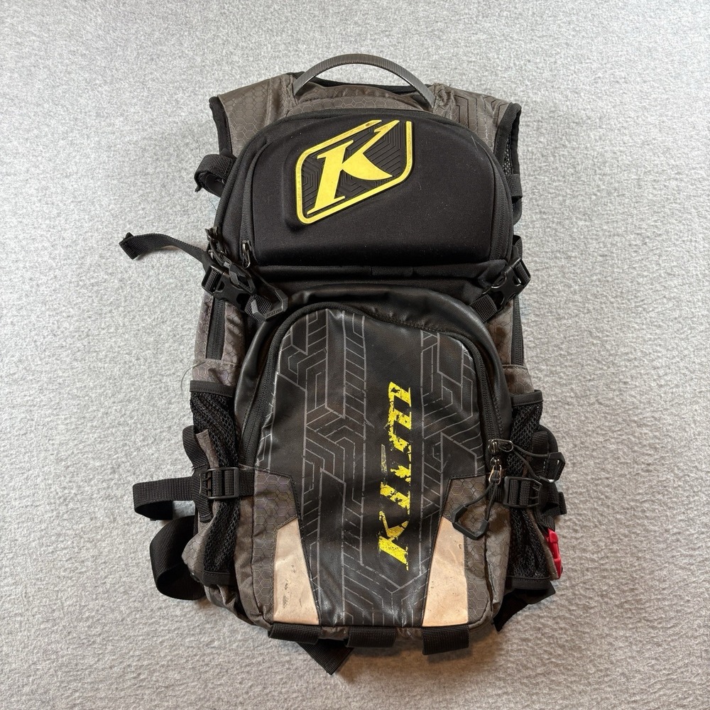 Klim Nac Pak Technical Hydration Backpack Castlerock Moto Y2K Gorpcore Bag